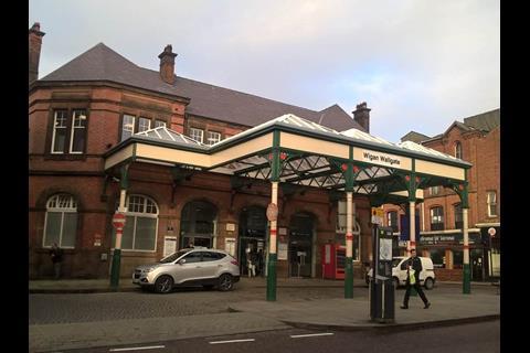 A £1m upgrade of Wigan Wallgate station has been completed.